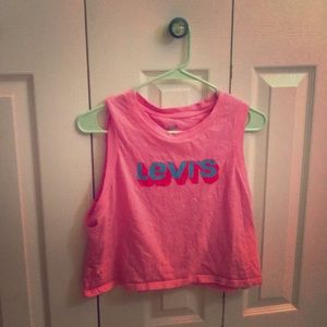 Levi’s crop tank top